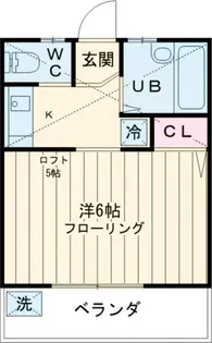 メゾンサンユーII【1階】の間取り