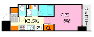 KO RESIDENCE 銀山町【9階】の間取り