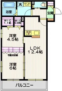 Charme【2階】の間取り