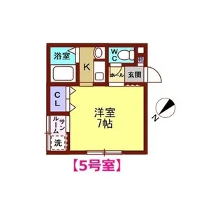 アトラクティブI【1階】の間取り