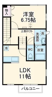 ルミエール2【2階】の間取り
