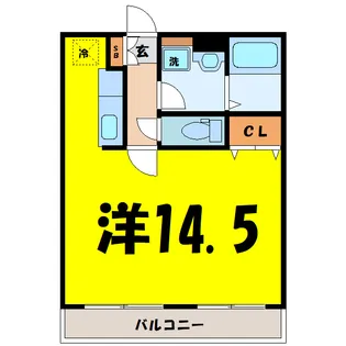 アストラーレ【4階】の間取り