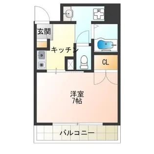 MIYO87【4階】の間取り