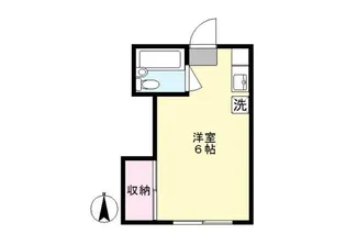 アーバンハウス生田【1階】の間取り