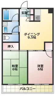 マンションセラヴィ【3階】の間取り