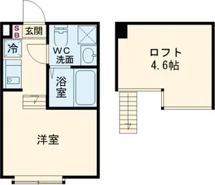 malama terrace【1階】の間取り