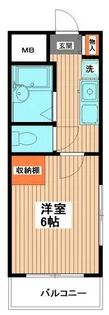 ザ・コスモス【3階】の間取り