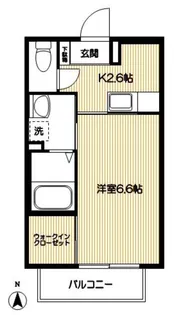 メゾンドエトワールA【1階】の間取り