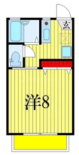 ヴィクトワール津田沼【2階】の間取り