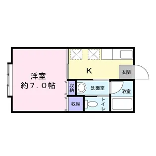 エクステージ【1階】の間取り