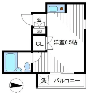 テラス・K【2階】の間取り