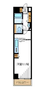 コーストワン【7階】の間取り