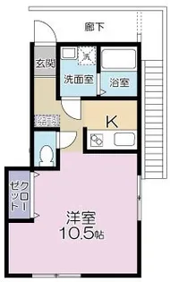 マ メゾン二子玉川【2階】の間取り