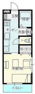 スパンティーク【2階】の間取り