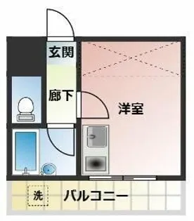 松戸カサベラ六番館【1階】の間取り