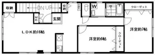 Villaseineヴィラセーヌ【2階】の間取り