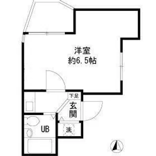 ラヴニール南常盤台【3階】の間取り