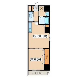 第2エーワンビル プレイスピアPremium城山【3階】の間取り