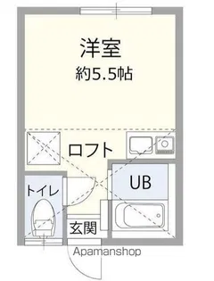 ジェラルド【2階】の間取り