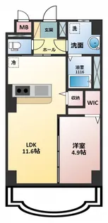 イングレッソ水江 5階建てマンション【2階】の間取り
