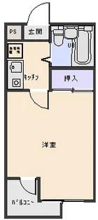 グリーンピア【1階】の間取り