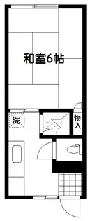 椎名荘【2階】の間取り