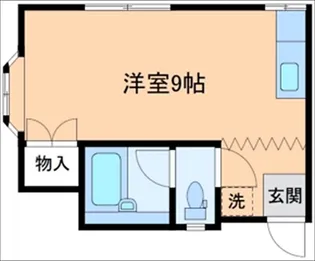 ハイマート弥生【2階】の間取り