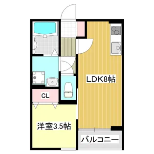 フォレストコート【1階】の間取り