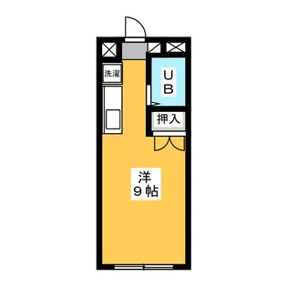 エステートピア服部I【1階】の間取り