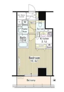 グランドゥール代々木大山【5階】の間取り