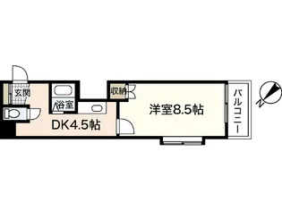 Dolce Vita【6階】の間取り