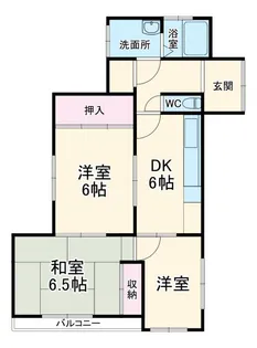 3DKの間取り画像