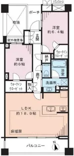 東京都世田谷区粕谷2【マンション】の間取り