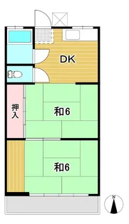 内山商店ビル【2階】の間取り
