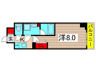 ユリカロゼ五反野II【7階】の間取り