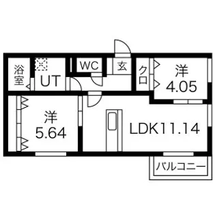 Kie Stand【2階】の間取り