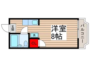 シャルムH.H【2階】の間取り