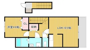 Fabulous(ファビュラス)【2階】の間取り