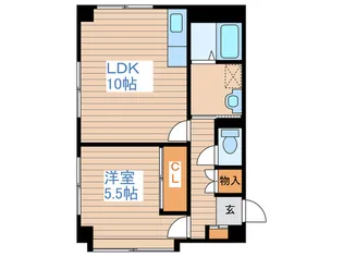 SAKATA BLD【3階】の間取り