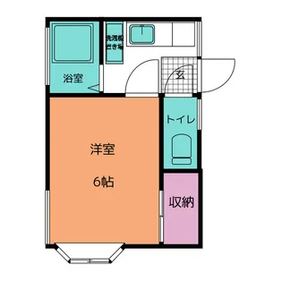 コーポ塚田【2階】の間取り