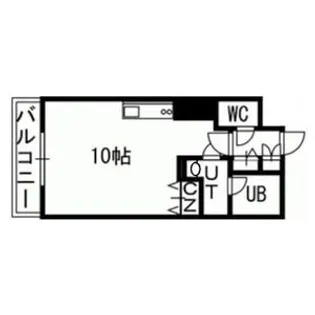 セントポーリアSWEET【9階】の間取り