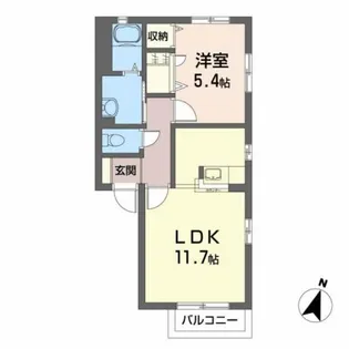 柿平【1階】の間取り