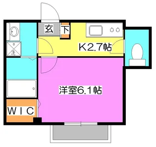 東京都東久留米市東本町【マンション】の間取り