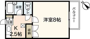 広島県広島市佐伯区千同2【アパート】の間取り