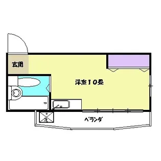 宇山ビル【4階】の間取り