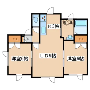 すずらん1号【1階】の間取り