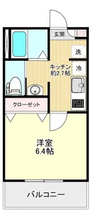 グランディール新座志木【1階】の間取り