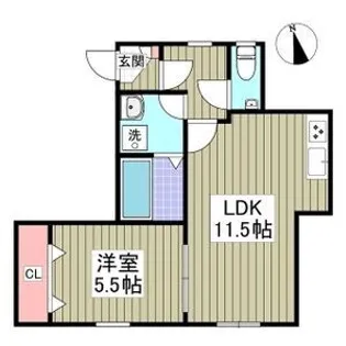 ANIMAL KINGDOM【1階】の間取り