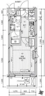 メインステージ南蒲田【4階】の間取り