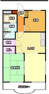 リバティ【1階】の間取り